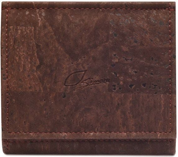 Simaru Mini Geldbeutel aus Korkleder mit RFID Schutz & Wiener Schachtel