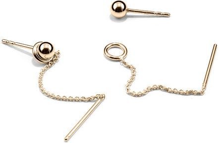 Jonathan Radetz Jewellery Hänger LOOP, Gold 585, 14 Karat, Handmade in Germany