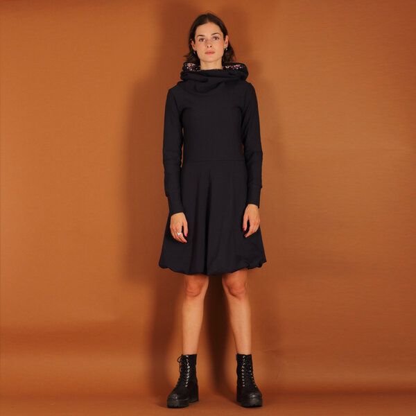 ManduTrap Ballonkleid aus Bio-Baumwolle kbA mit Kapuze/Hoodie
