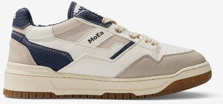 MoEa Sneakers GEN2 - Mushroom White & Blue