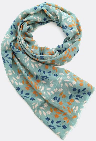 Djian Schal aus 100 % Lenzing Ecovero – Flowers