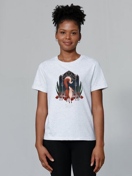 watapparel T-Shirt Frauen Der wunderschöne Fuchs