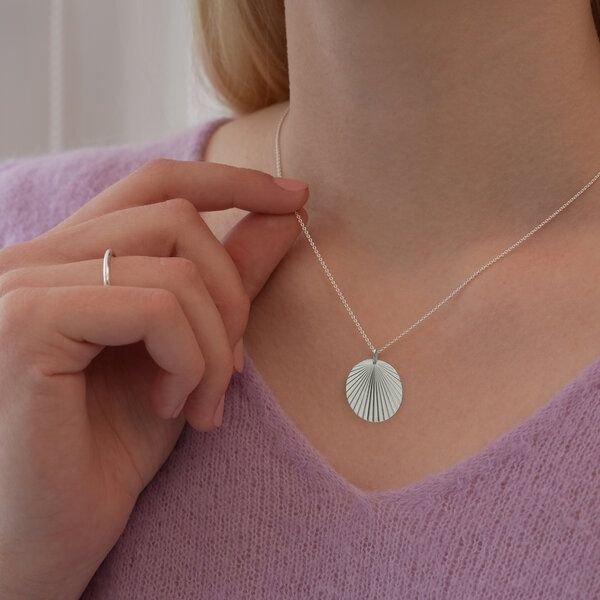 BELLYBIRD Jewellery Halskette - SONNENSCHEIN Anhänger in Silber/ Silber vergoldet