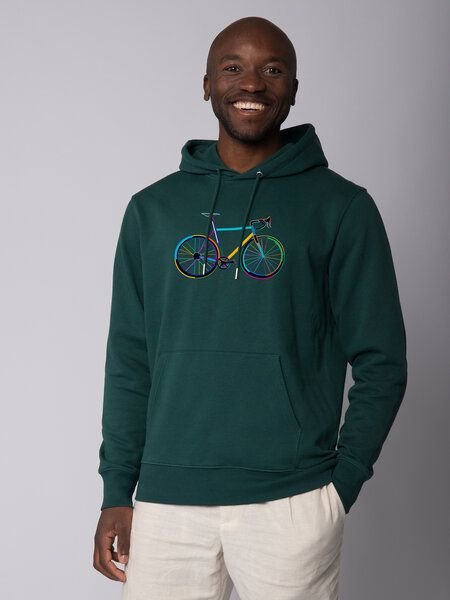 Thumbnail - watapparel Hoodie Unisex Fahrrad by night