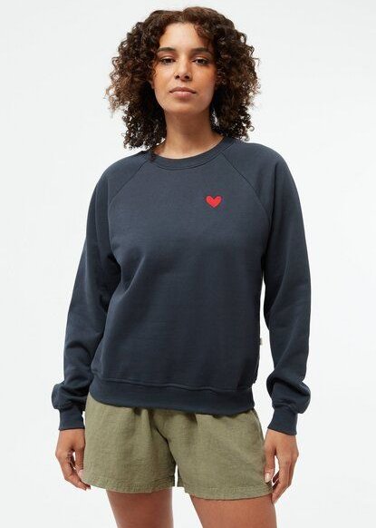 Givn Berlin Sweater GBYARA (Heart) aus Bio-Baumwolle mit Stickerei