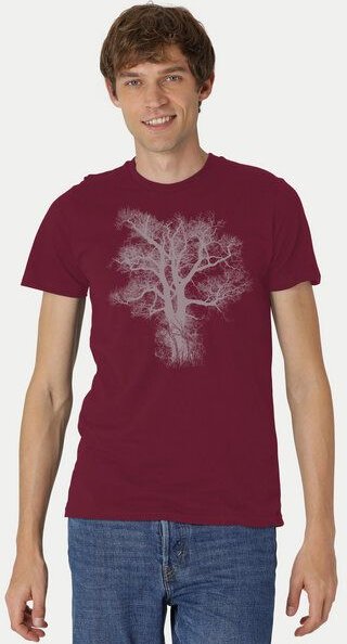 Thumbnail - Peaces.bio - handbedruckte Biomode Bio-Herren-T-Shirt Chestnut