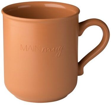 reMAIN MAINmug - 4 St. stabile u. bruchfeste Mehrwegtassen mit Griff aus Recyclingkunststoff - nachhaltige Tassen für He...