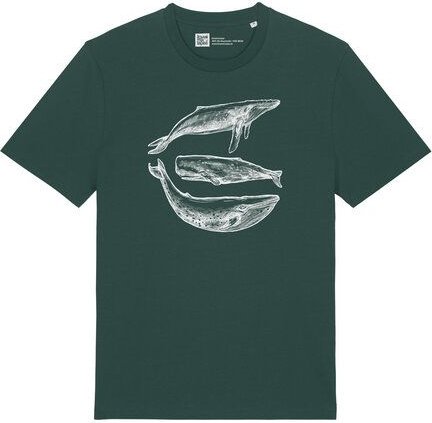 ilovemixtapes Unisex Bio T-Shirt – Three Whales Motiv
