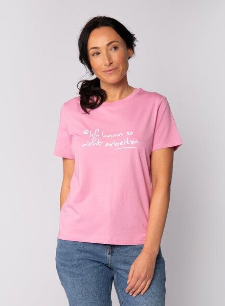 watapparel T-Shirt Frauen Ich kann so nicht arbeiten