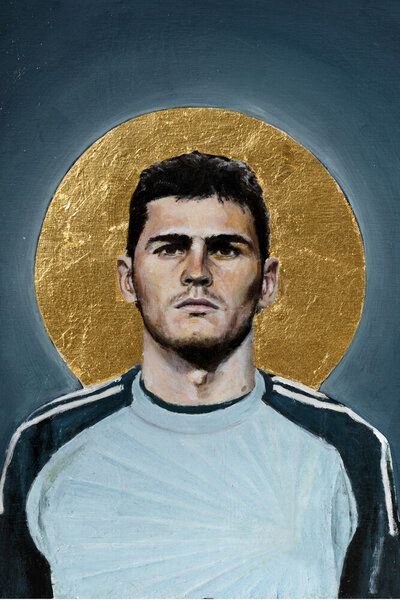 Photocircle Poster / Leinwandbild - Iker Casillas