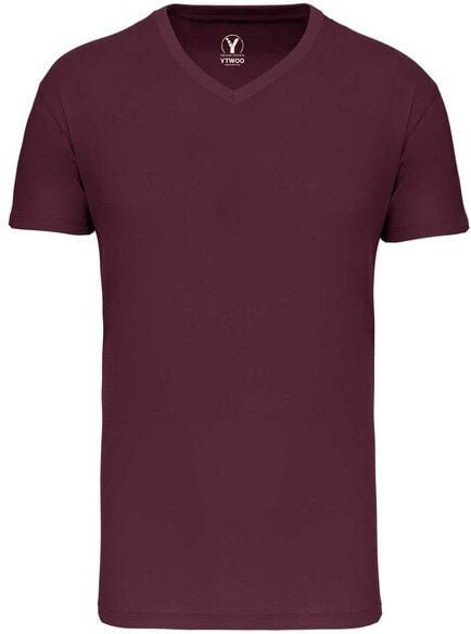 Thumbnail - YTWOO Basic Herren T-Shirt mit V-Ausschnitt aus Bio-Baumwolle