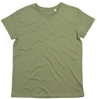 Mantis Herren-T-Shirt Roll Sleve Rollärmel Rundhals