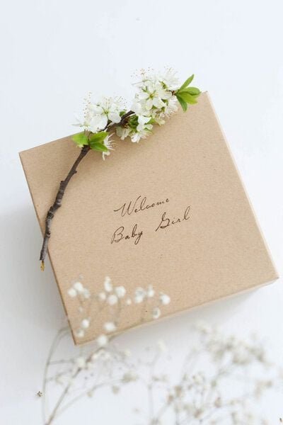 NoniKids Berlin NoniKids Geschenkebox * One Little Year * rose | GOTS & Bio