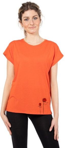 CORA happywear Damen T-Shirt aus Eukalyptus Faser "Laura" | Rosen