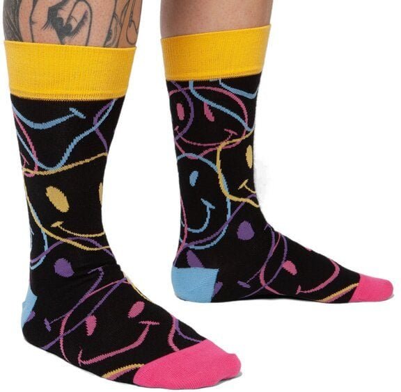 DillySocks Socken Smiles All Over aus Biobaumwoll-Mix