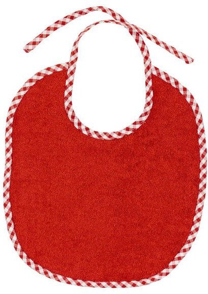 Thumbnail - Efie Lätzchen klein rot, kbA (organic), Made in Germany