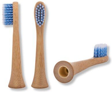 apeiron Green Sonic - Nachhaltige Moso-Bambus Aufsteckzahnbürste 2 Stk.