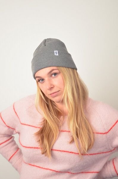 Grote Strick Vegane Strickmütze ILMENAU reine GOTS-zertifizierte Baumwolle (kbA)