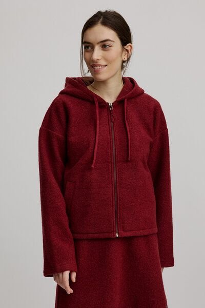 TRANQUILLO Gemütliche Jacke aus Walkwolle (W25A171)