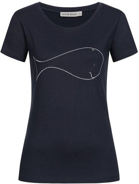 NATIVE SOULS T-Shirt Damen - Whale