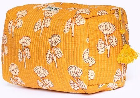 KIKOONI handgefertigte Kosmetiktasche "Mystic Flower"