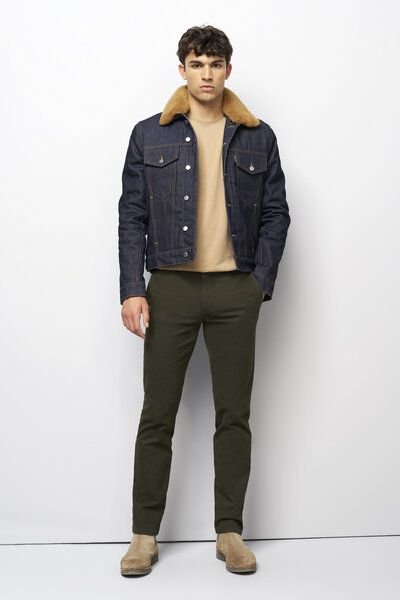 Thumbnail - M 5 BY MEYER Sportliche Chino in Micro Struktur