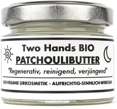 Two Hands BIO Patchoulibutter aus Bio-Patchouli & Bio-Sheabutter - Bio Vegan