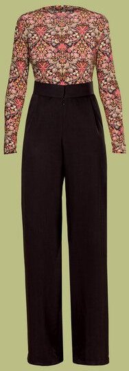 Atelier SNOW Set Langärmliger Body + Marlenehose Elena aus Bio-Lyocell