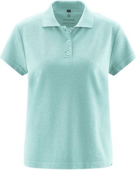Thumbnail - HempAge Klassisches Damen-Poloshirt Hanf/Biobaumwolle