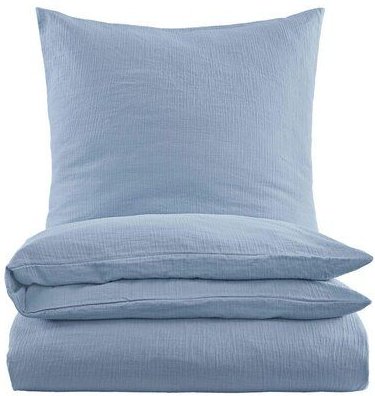 hessnatur Musselin Bettwäsche-Set aus reiner Bio-Baumwolle