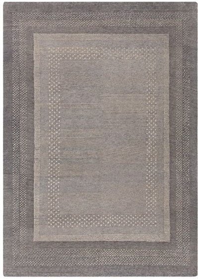 Prolana Handgefertigter Teppich "Alvo" aus Wolle in Braun- versch. Größen