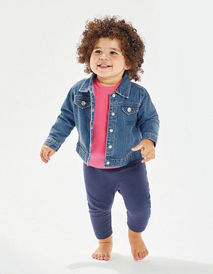 Babybugz Baby und Kleinkinder Denim Jeansjacke aus Bio - Baumwolle