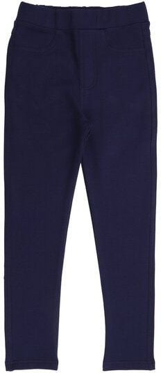 Kinder Leggings – Dunkelblau, bequem & elastisch, schmaler Schnitt, elastischer Bund, alltagstauglich | Walkiddy