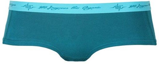 108 Degrees 2er Pack Damen Hot Pants Mix GOTS