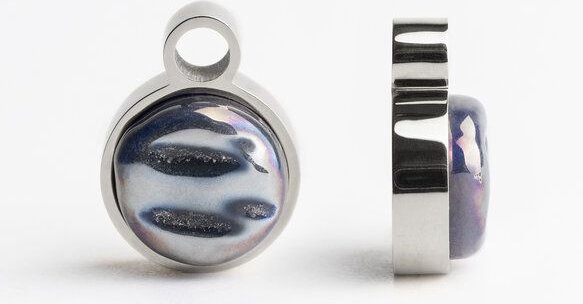 ALEXASCHA Anhänger für Ohrringe | Mix & Match Charms | Silber