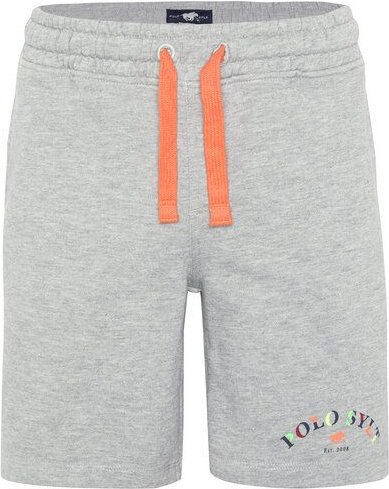 Polo Sylt Regular-Fit Jungen-Sweatshorts aus Baumwollmix mit buntem Logo