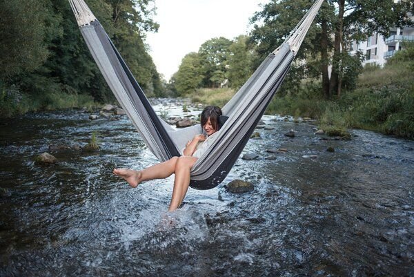 HängemattenGlück Beleza, Hängematte XL aus Bio-Baumwolle, GOTS zertifiziert