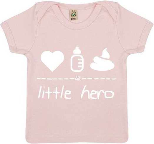DENK.MAL Clothing little hero – Baby Shirt