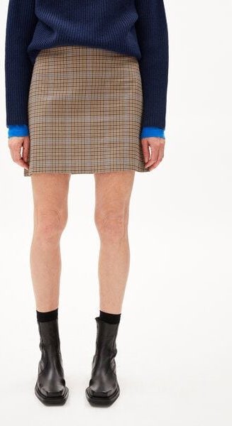 ARMEDANGELS ZAALA PATTERN - Damen Webrock Regular Fit aus Bio-Baumwoll Mix