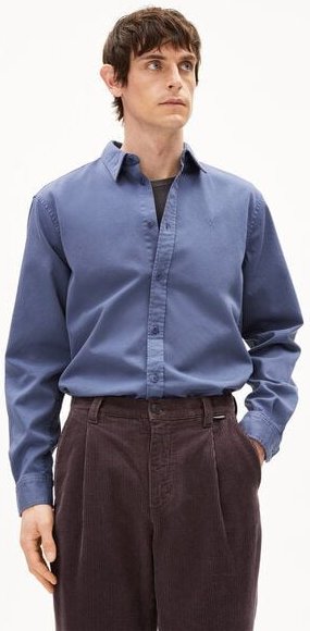 ARMEDANGELS GIAALO GMT DYE Herren Longsleeve aus Bio-Baumwoll Mix