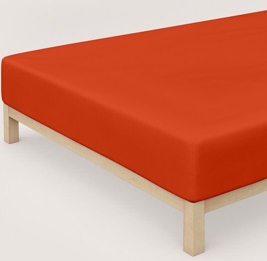 Thumbnail - Schlafgut Boxspring Spannbettlaken Pure 95% Biobaumwolle, 5% Elasthan - Matratzenhöhe bis 40cm