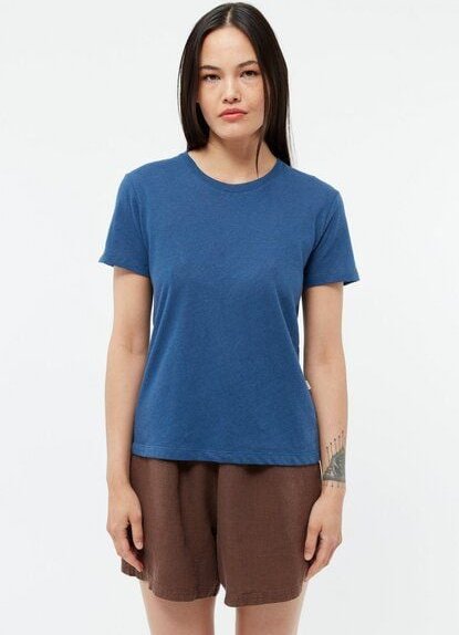 Givn Berlin T-Shirt GBJULIA aus Baumwoll-Leinen Mix