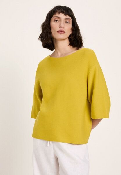 LANIUS U-Boot Pullover (GOTS) aus Bio-Baumwolle