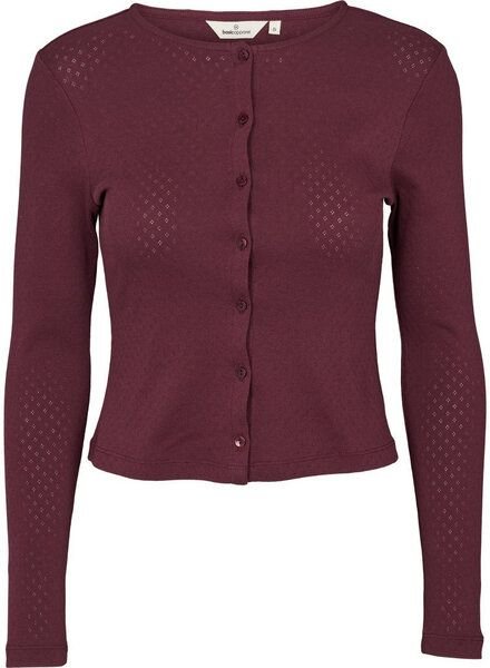 Thumbnail - Basic Apparel Cardigan ARENSE mit langen Ärmeln aus Bio-Baumwolle GOTS