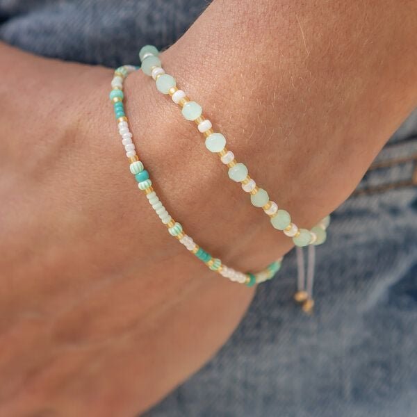 juni Sommer Armbandset "Fresh Summer" mint