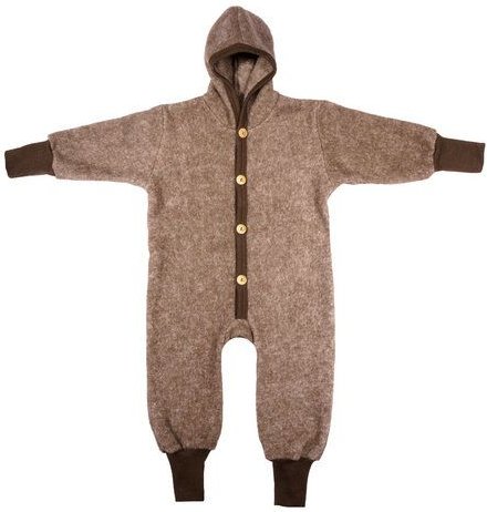 Cosilana Kleinkinder Fleece Overall kbT Schurwolle Bio Baumwolle