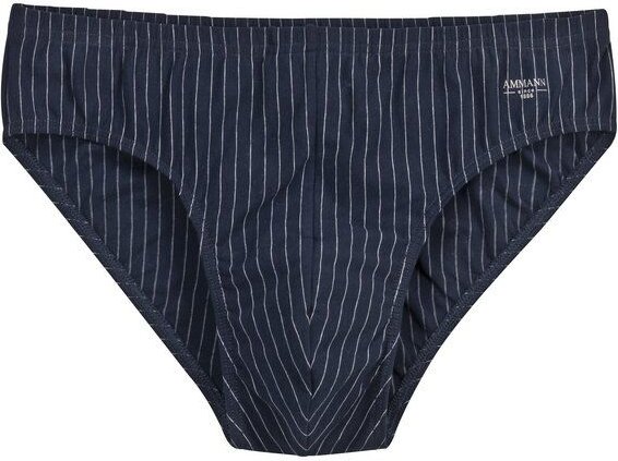 Ammann Herren Slip gestreift aus weicher Bio-Baumwolle "Urban Traveller"