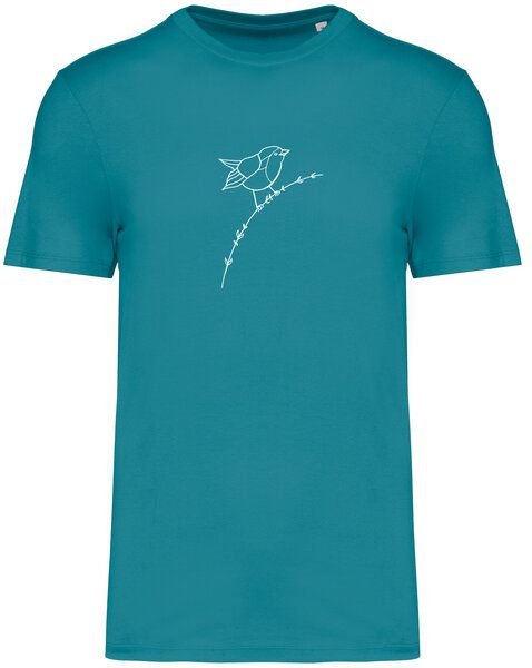 Brandless Basic Bio T-Shirt Rotkehlchen Nr. 4 ( 155 g/m²)