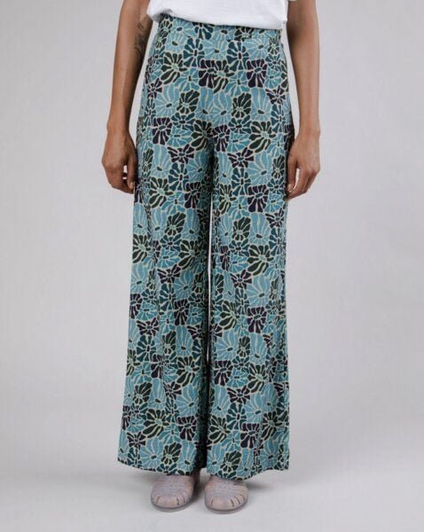 Thumbnail - Brava Fabrics Spring Wide Leg Hose Blau