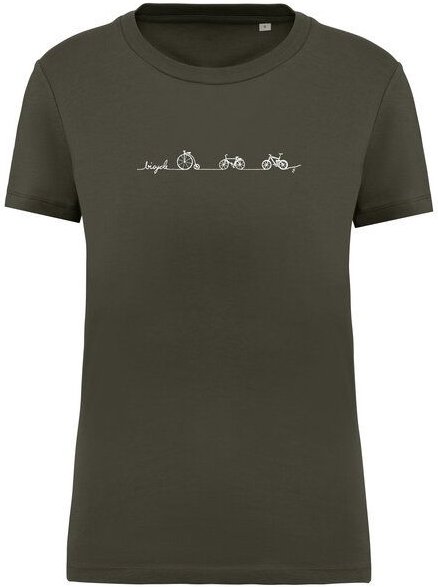 Brandless Basic Bio T-Shirt (ladies) Nr.4 Bicycle Line 155g/m²
